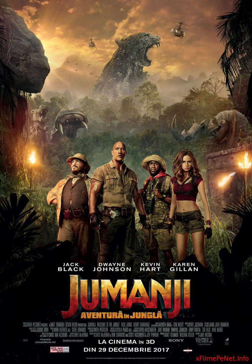 Jumanji: Aventură în junglă (2017) Online subtitrat